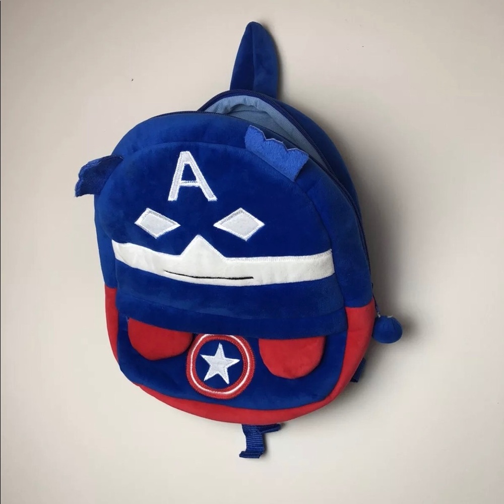 Kids captain America backpack